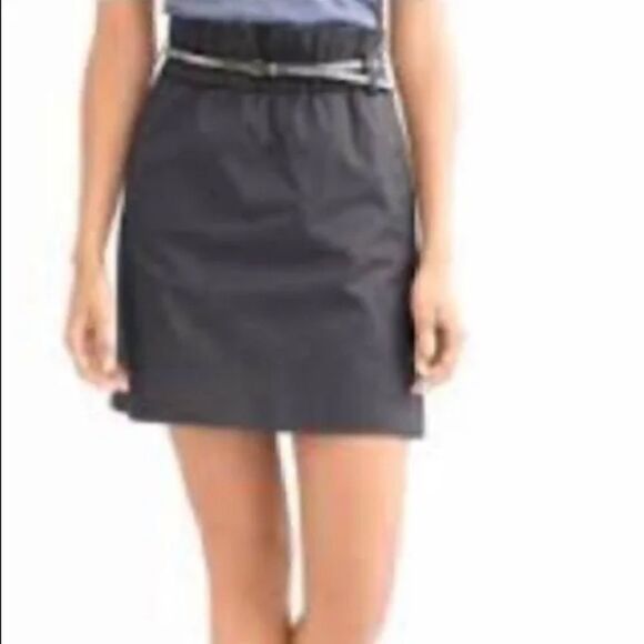 Banana Republic Gray Paper Bag Skirt size 4 - Picture 1 of 4